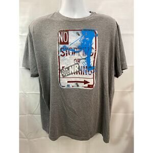 Nike Dri-Fit “No Standing” Graphic T-Shirt – Size 2XL – Gray